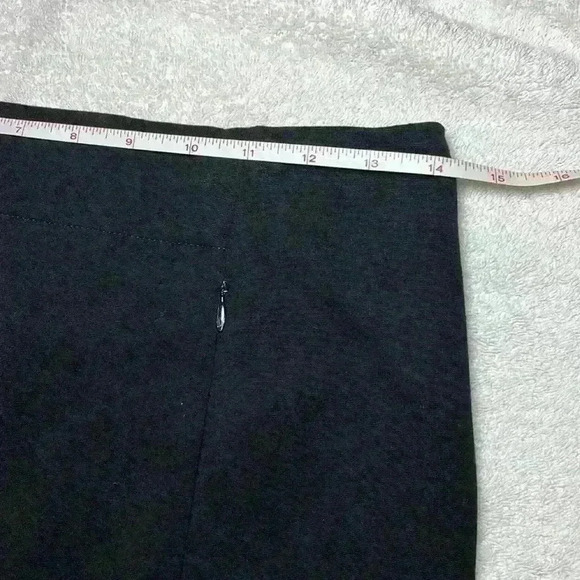 Diane von Furstenberg Black Skirt Stretch Pencil Career Pockets New Koto - Picture 7 of 14